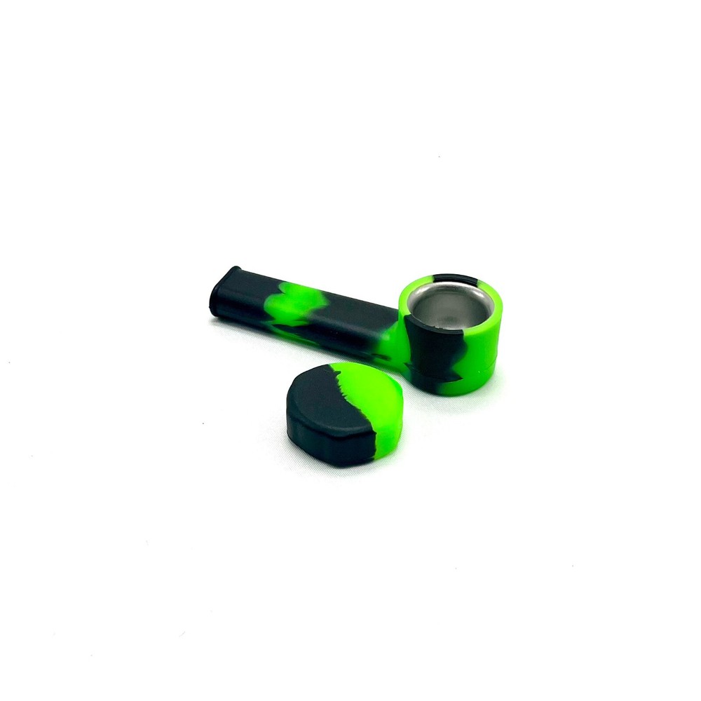 Discreet Silicone Smoking Pipe- Rubber Silicone