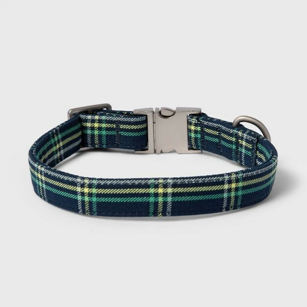 Dog Collar XL Plaid classic checkered pattern by Boots & Barkley