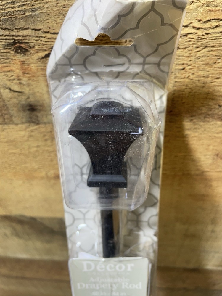 Décor Adjustable Drapery Rod Mounting Hardware Included {E8}