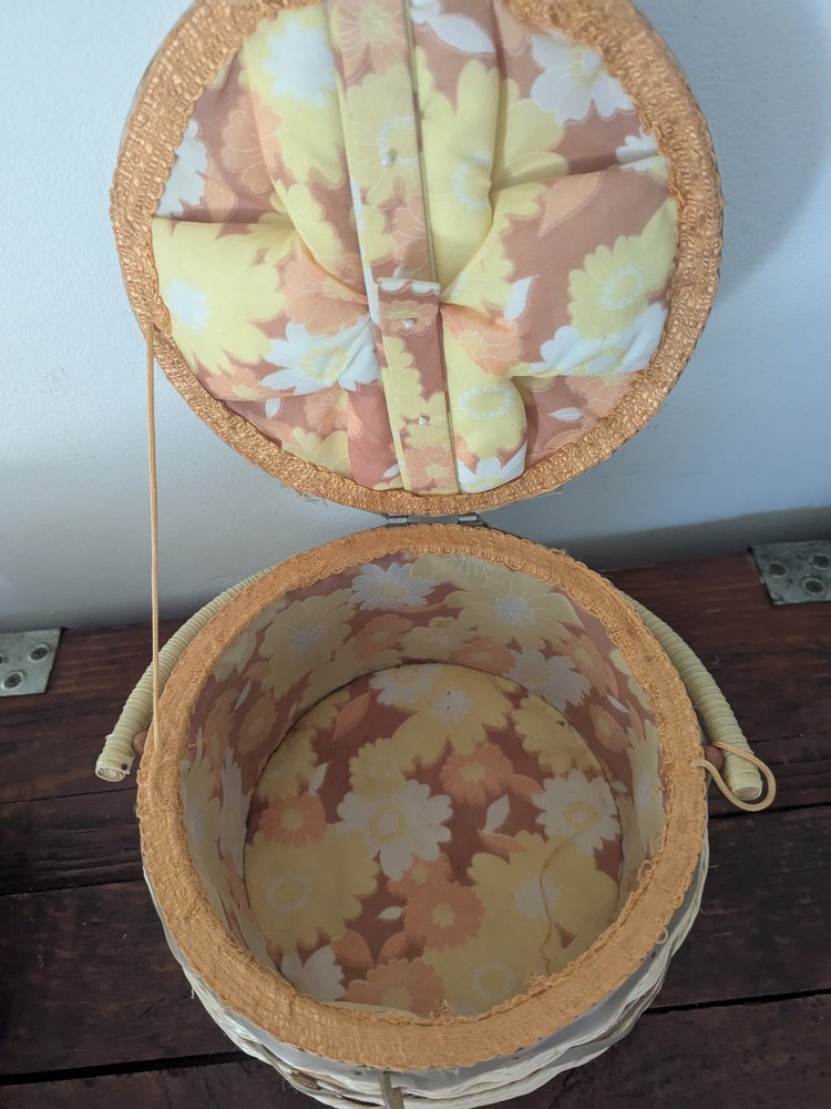 Vintage Sewing Basket