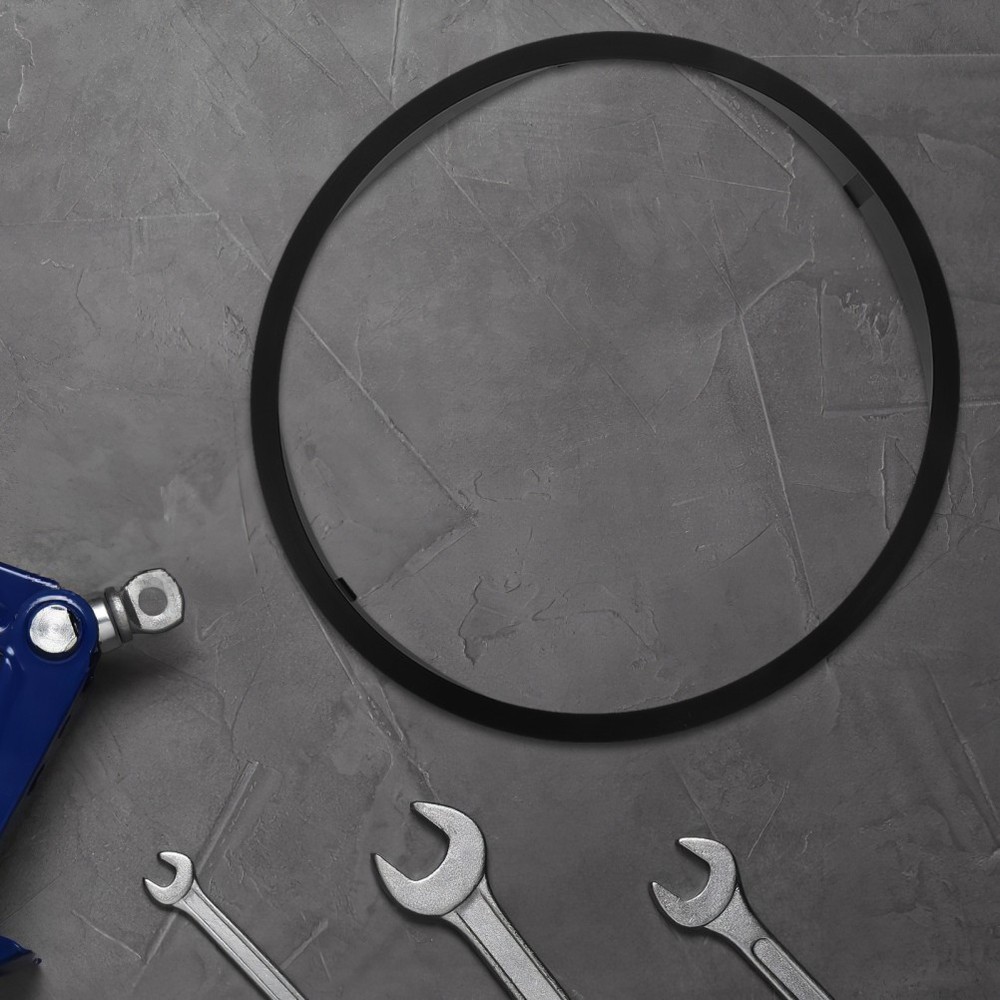 Sleek Clock Border Decorative Wall Trim Frame Lightweight Plastic