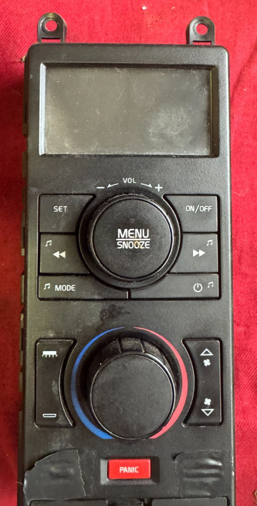 2014 Volvo 21693239 TEMPERATURE CONTROL SWITCH, SLEEPER , ALARM CLOCK, MENU