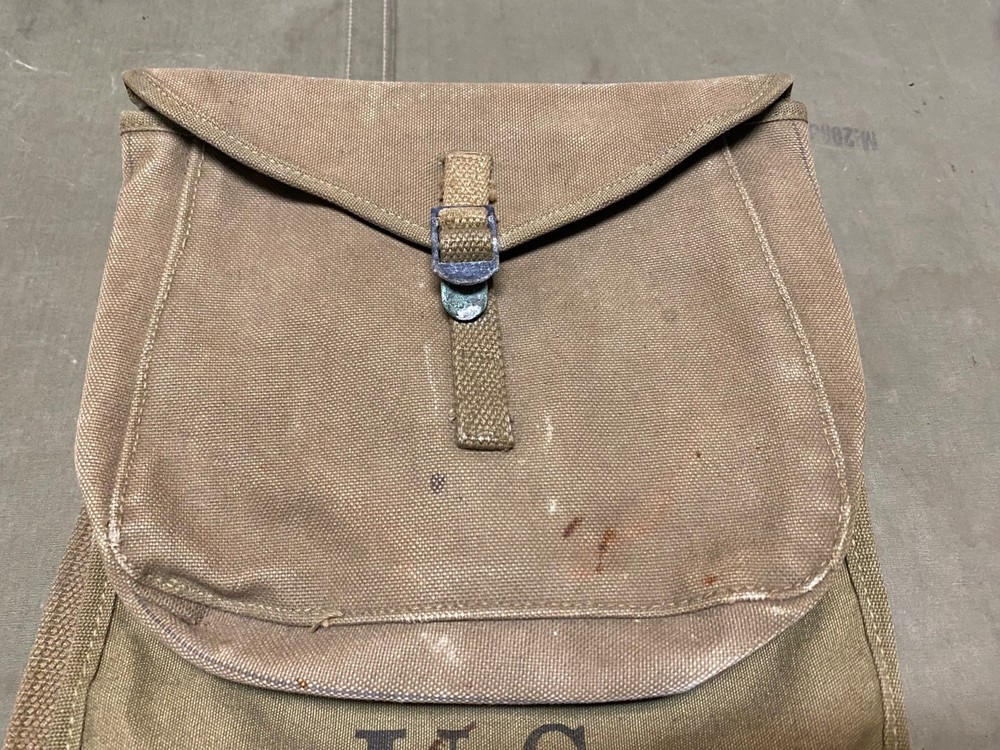 ORIGINAL WWII US ARMY M1942 COMBAT FIELD HAVERSACK BACKPACK-OD#3, 1942