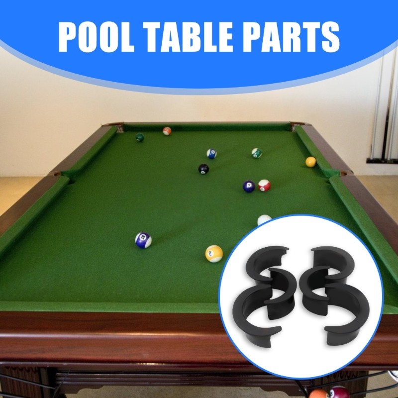 6Pcs Billiard Pool Table Pockets Billiard Table Drop Bag Net Storage Pocket