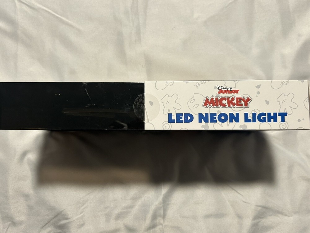 🔥🔥Mickey Mouse 12x6 LED Neon Light In Translucent Box USB Powered 🔥🔥