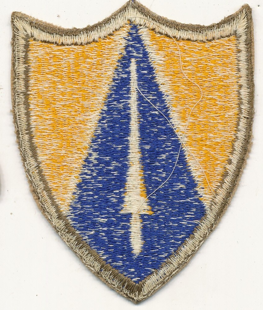 65th Cavalry Division patch fully embroidered real WWII era make