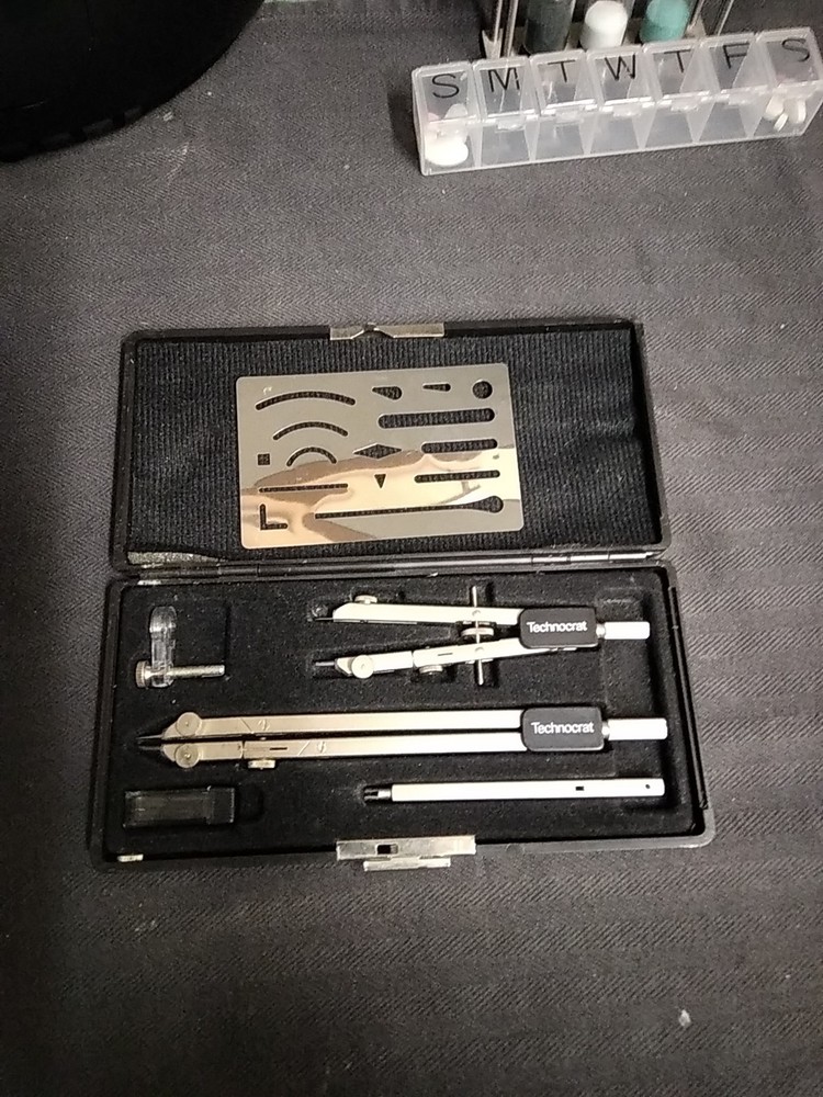Vintage Technocrat Drawing Set