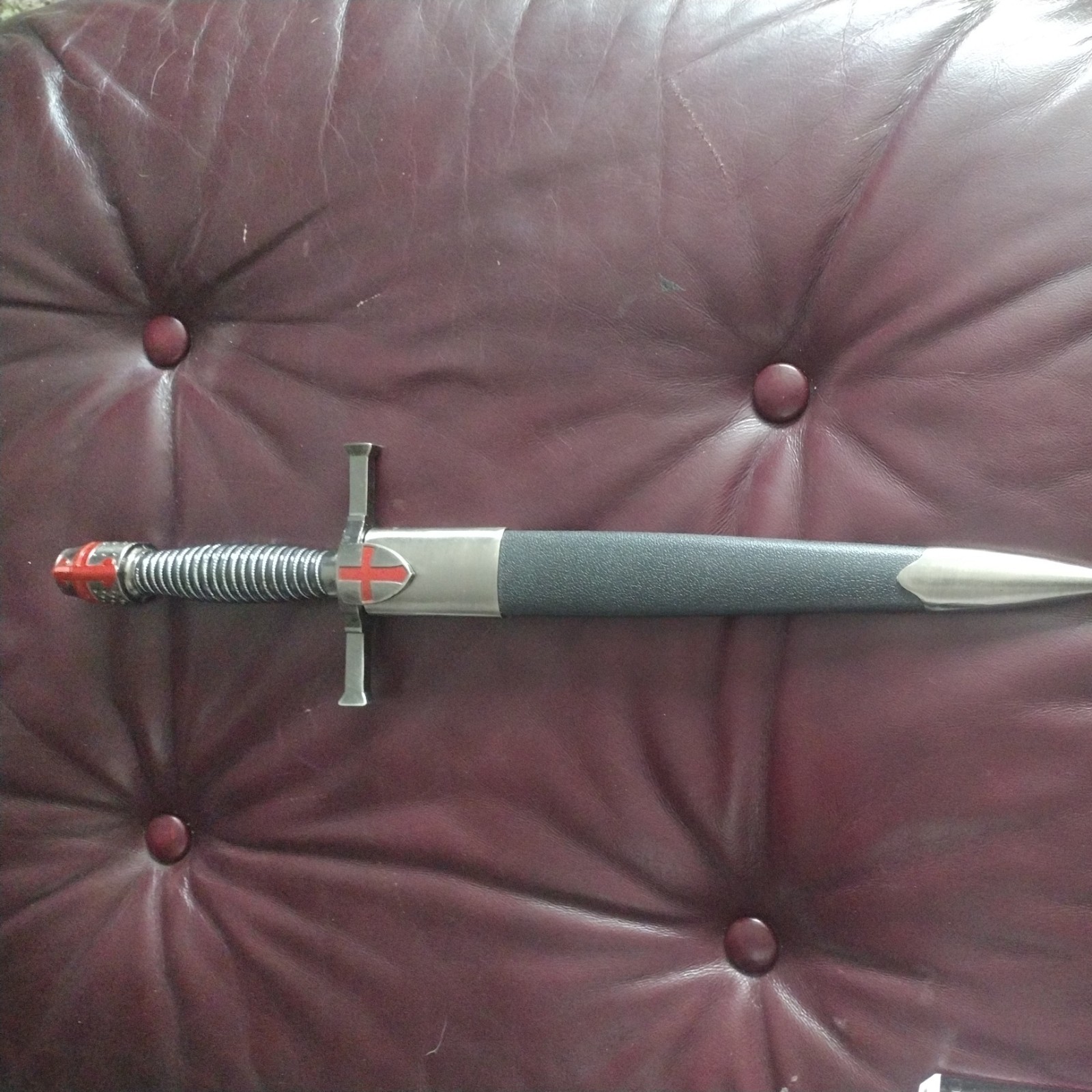 Knights Templar Replica Dagger With Sheath