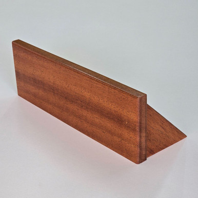 12 Inch Mahogany Shelf