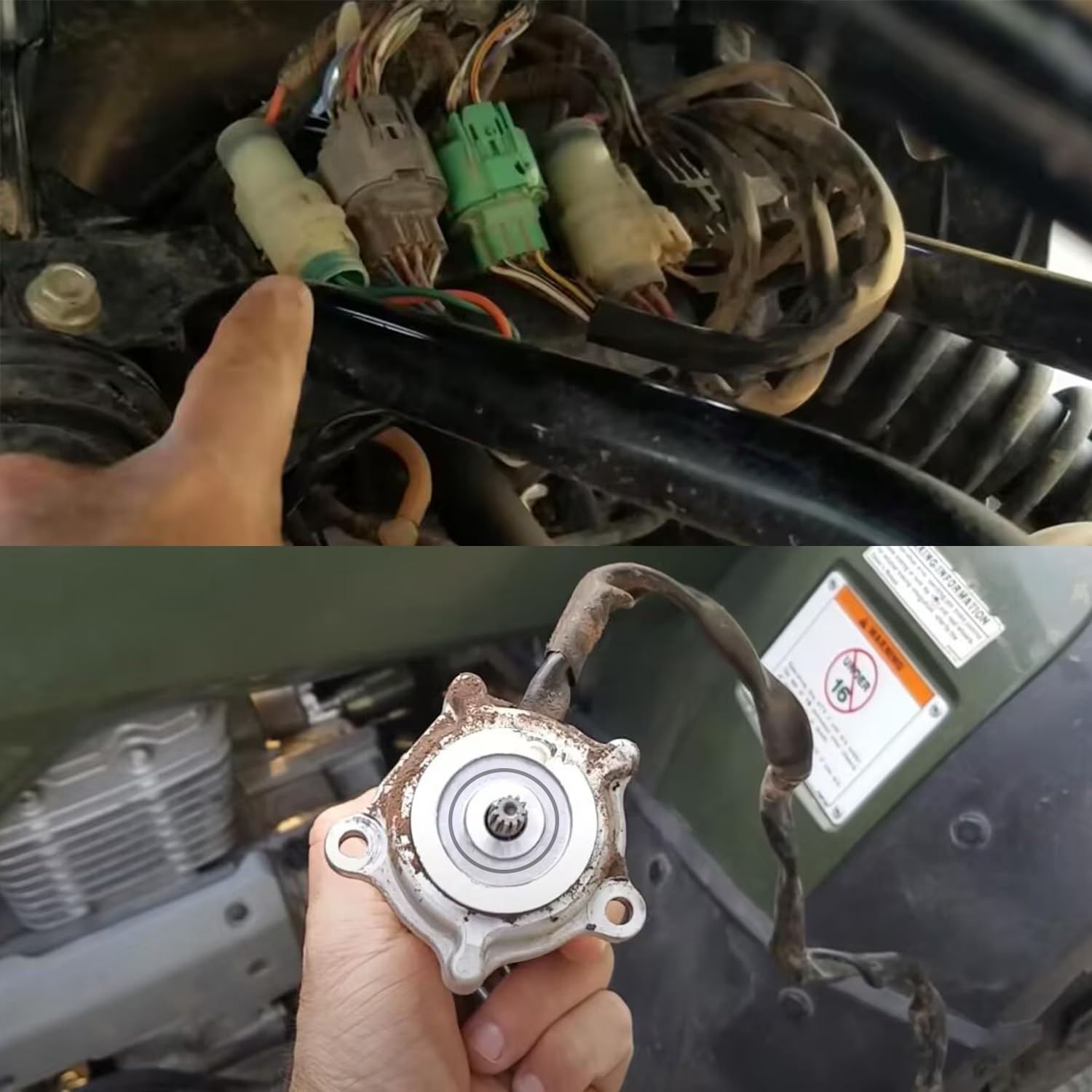 Power Shift Control Motor 12V for 00-06 Honda 350 ES Rancher TRX350TE TRX350FE