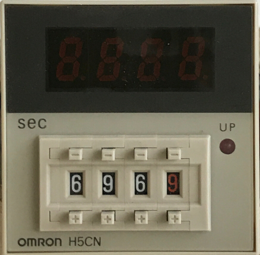 *NEW* Omron H5CN-YBN Digital Timer Module 100-240VAC
