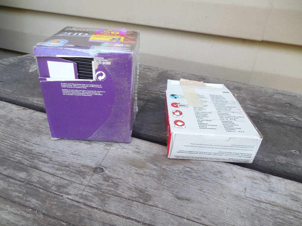 3M IMATION 40 New 2HD 1.44 3.5" DISKETTES
