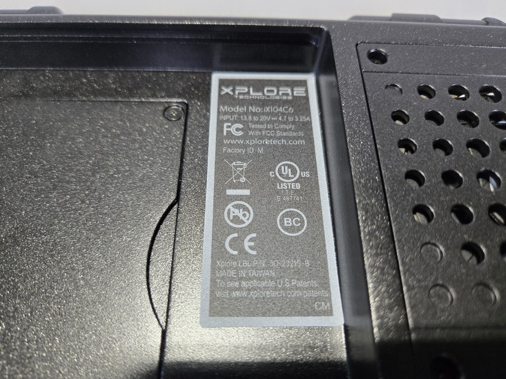 *Untested* Xplore Technologies iX104C6 Rugged Dual Mode Tablet W/ GPS Module