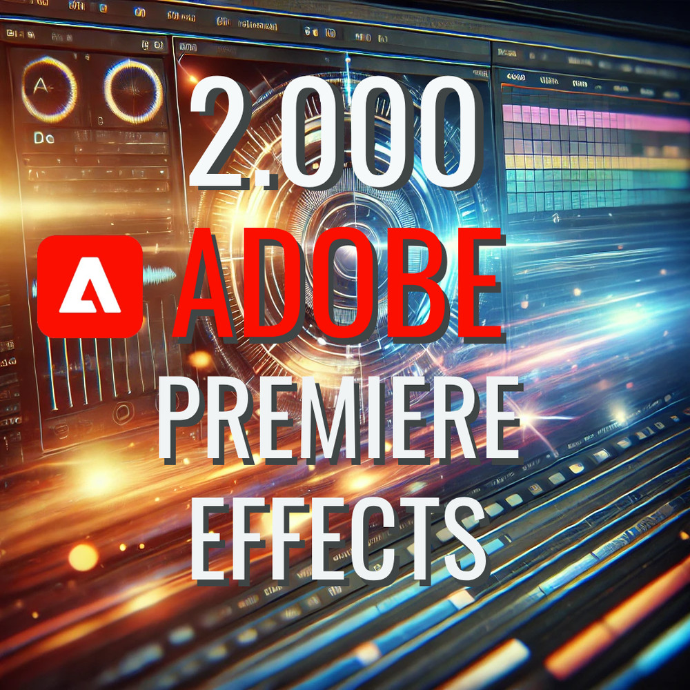 2000 Advanced Adobe Premiere Pro Effects Pack – Elevate Your Video Editing!
