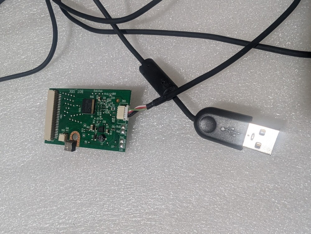 REPLACE Main Control Board & USB Cable Plug Part LOGITECH K740 Keyboard Y-UY95