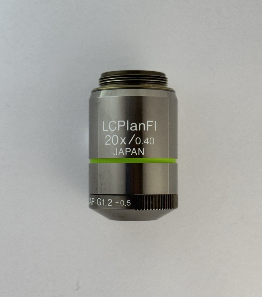 Olympus LCPlanFl 20x/0.40 0/∞ UIS Microscope Objective Lens