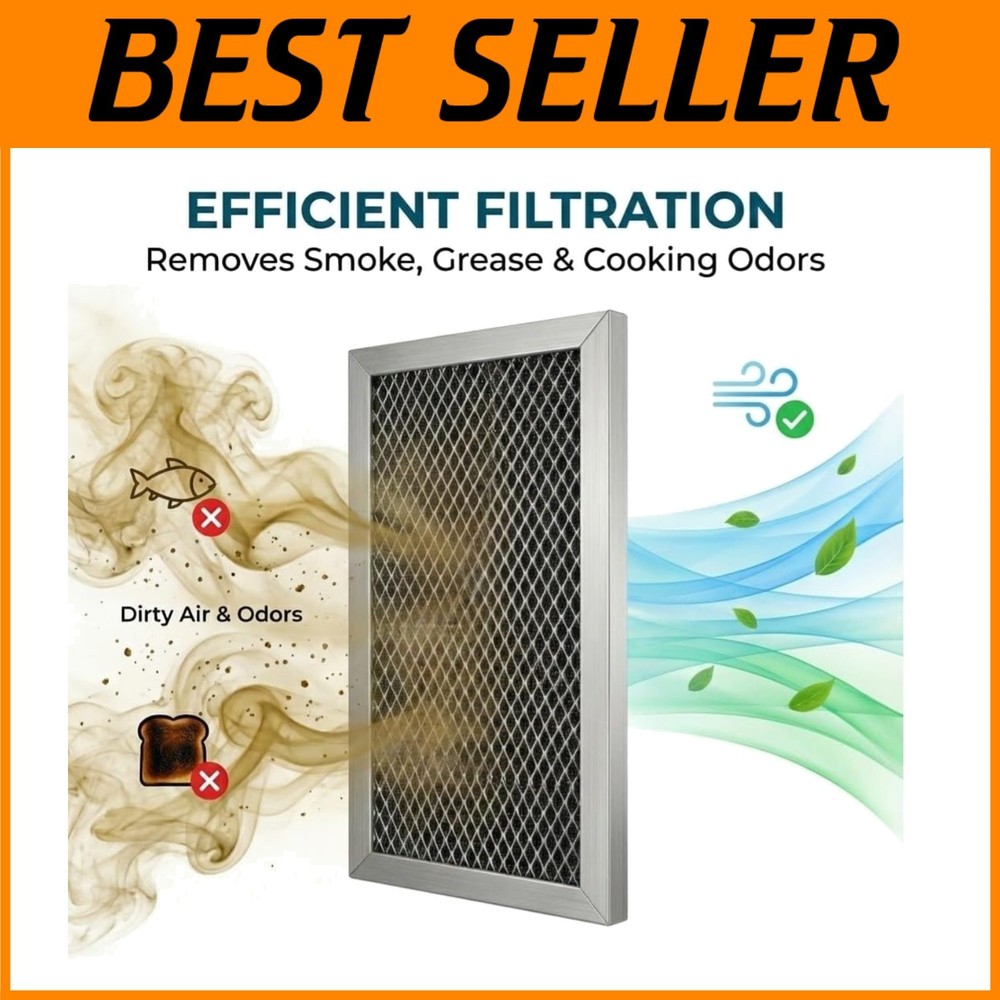 High-Quality Charcoal Filter for GE Microwave, 2 Pack