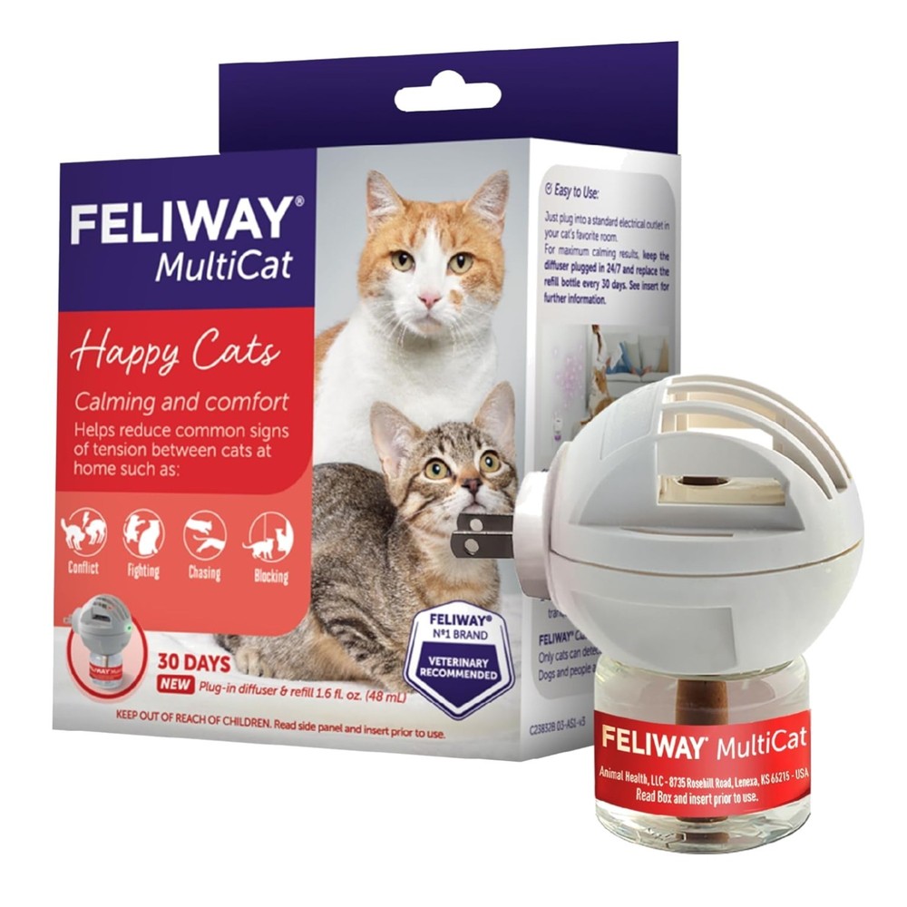 MultiCat 30 Day Calming Diffuser - Reduce Cat Conflicts