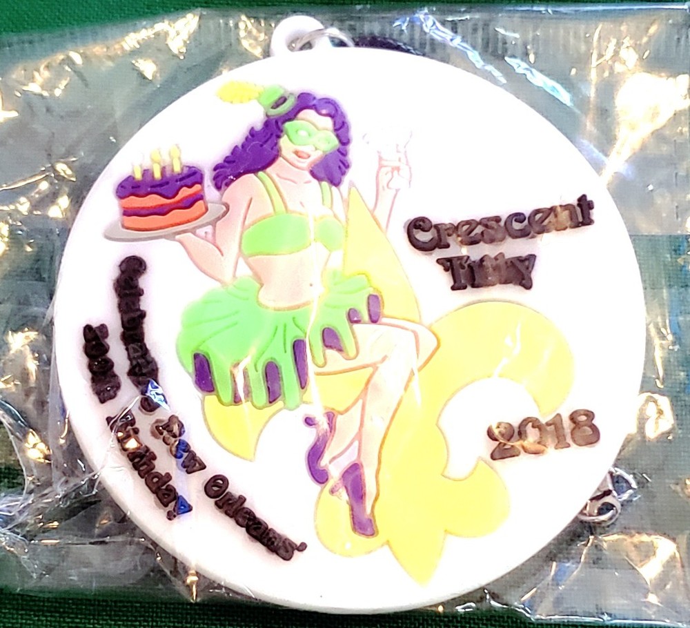 Fun New Orleans 2018 Mardi Gras Lighted String Necklace