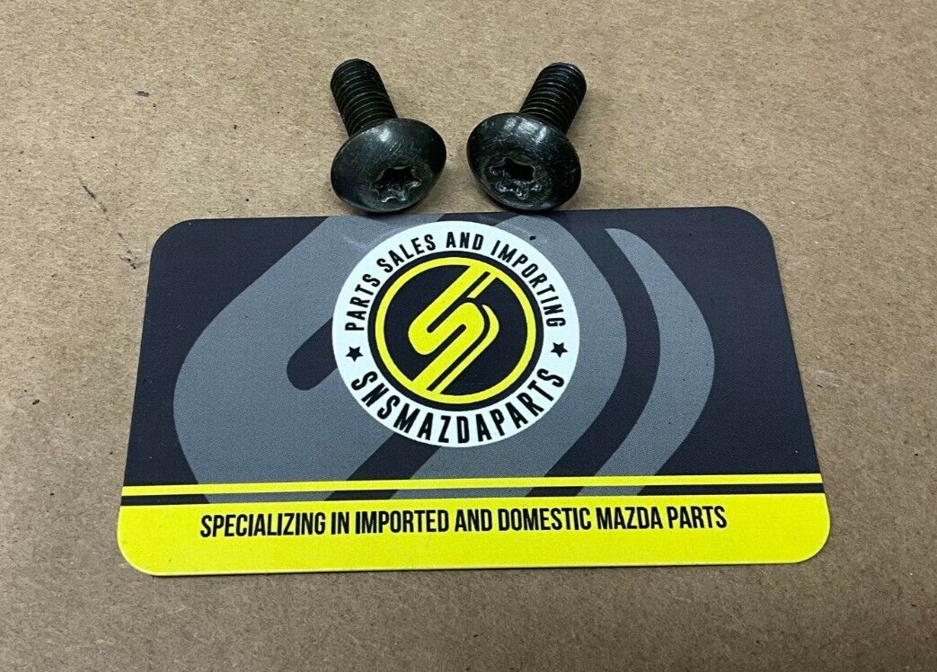 90-23 Mazda Miata MX5 MX-5 OEM Front Side Striker Bolt Screw Hardware Pair of 2