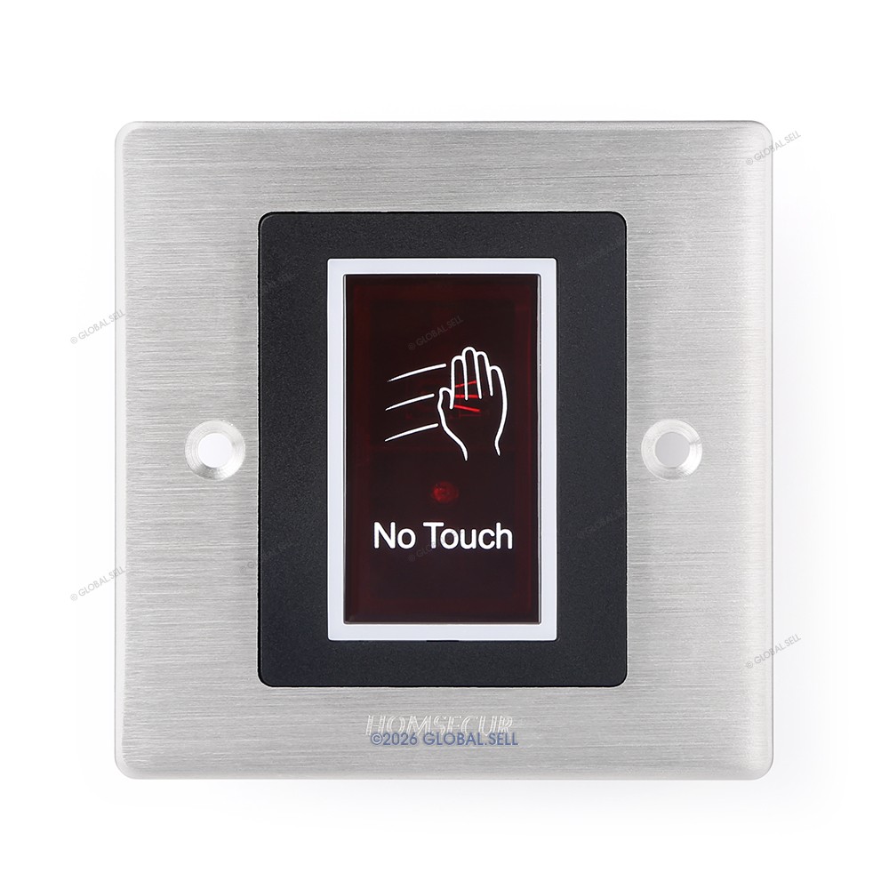 Touchless IR Exit Button with LED IP66 DC12V for Door Entry Access Control Lock