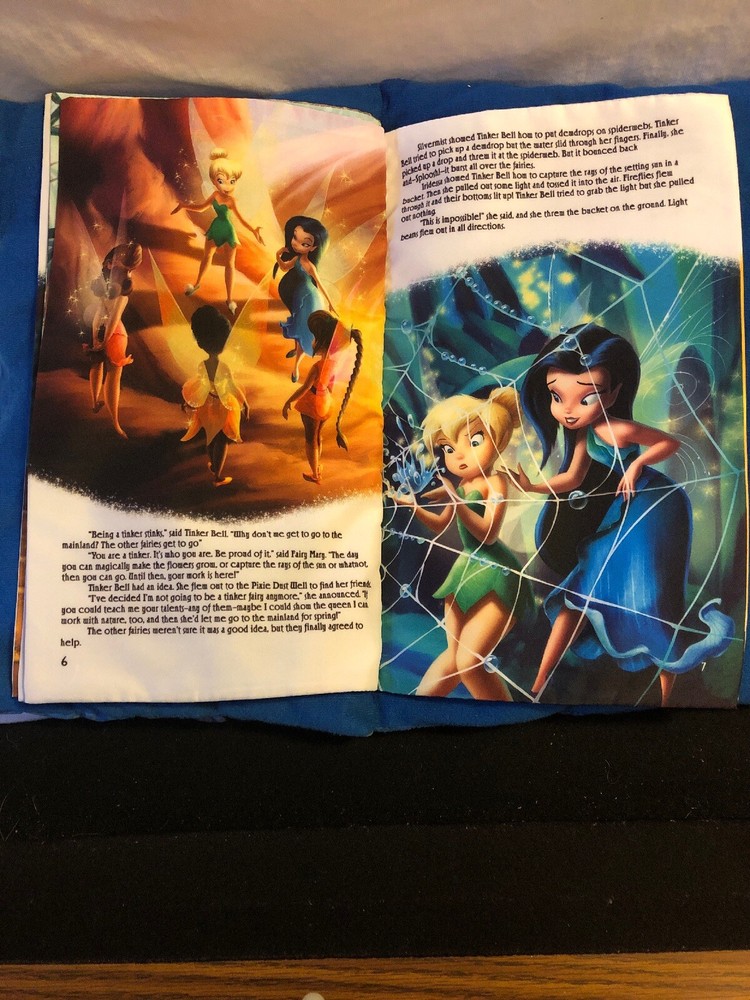 Disney Tinker Bell Pillow Book Tinker Bell's Talent