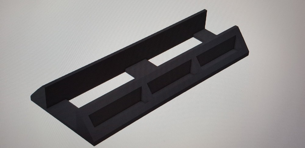 PS2 Slim Console and Memory Card Holder Vertical Stand