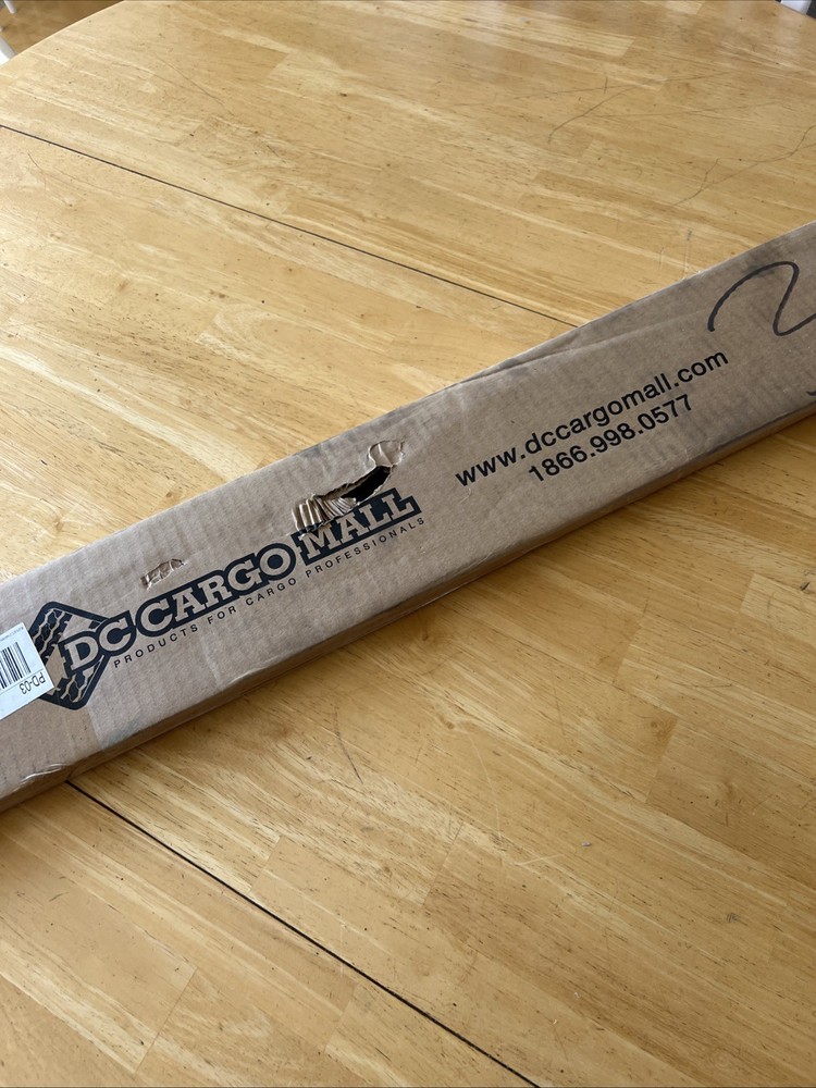 2 - 8ft E Track Cargo Tie Down Railing