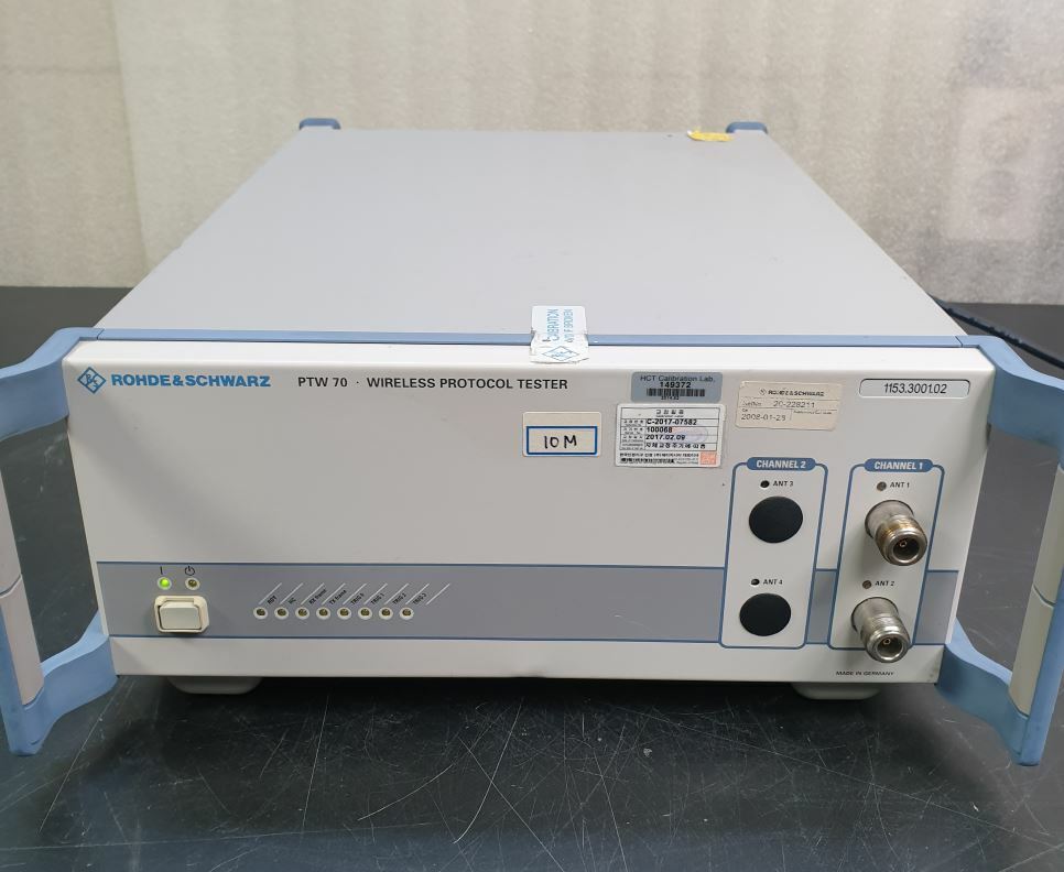 ROHDE&SCHWARZ PTW 70 WIRELESS PROTOCOL TESTER