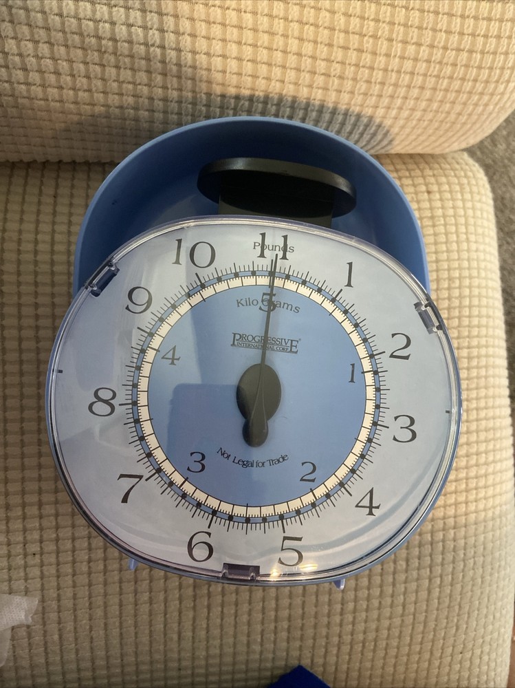 Progressive International 11 Lb Kitchen Scale KT 2014bl Blue