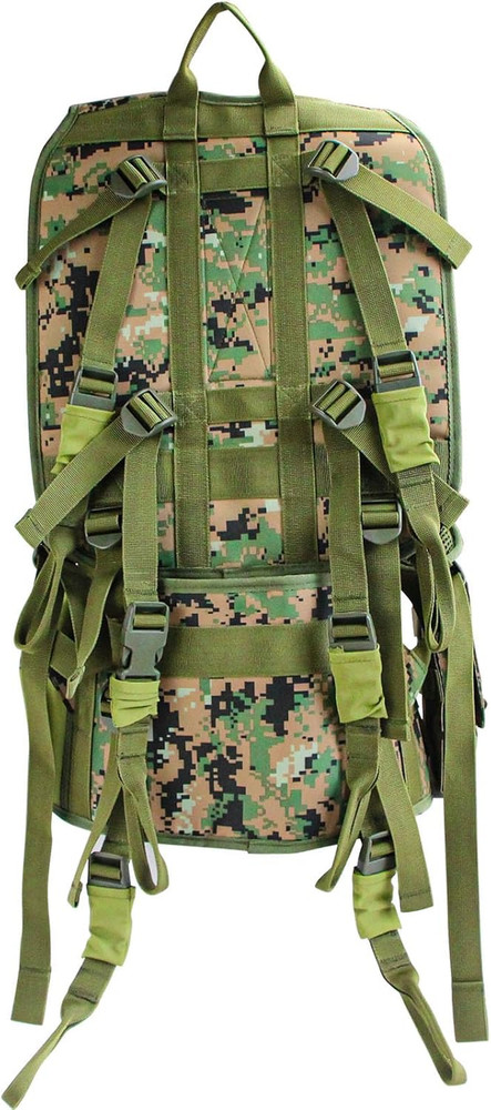 Tree Stand Carrier Backpack with Padded Straps, 8 Connection Points & 3 Pockets,