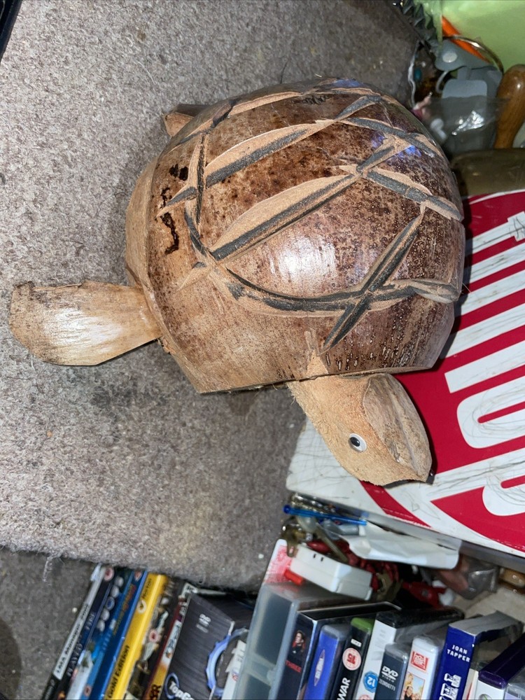 Handcrafted coconut shell Turtle