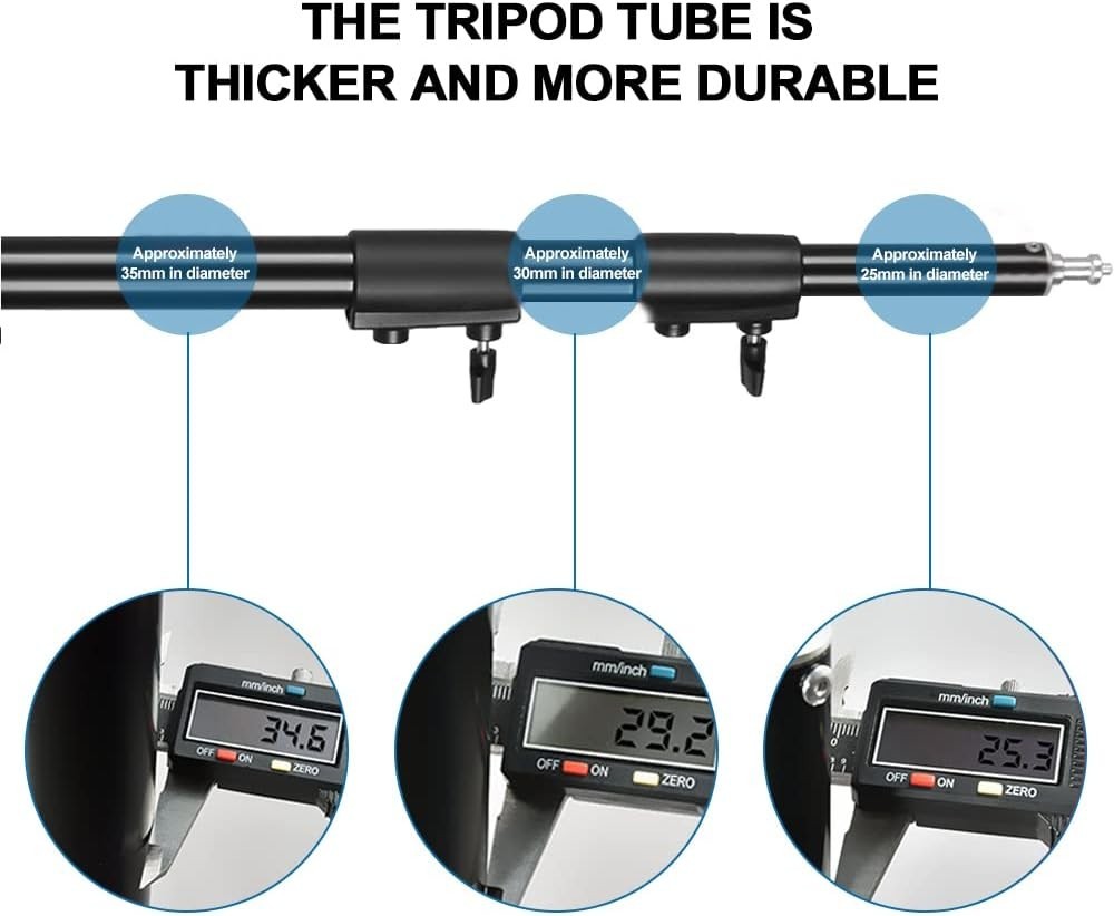 Versatile Photography Light Stand Pair