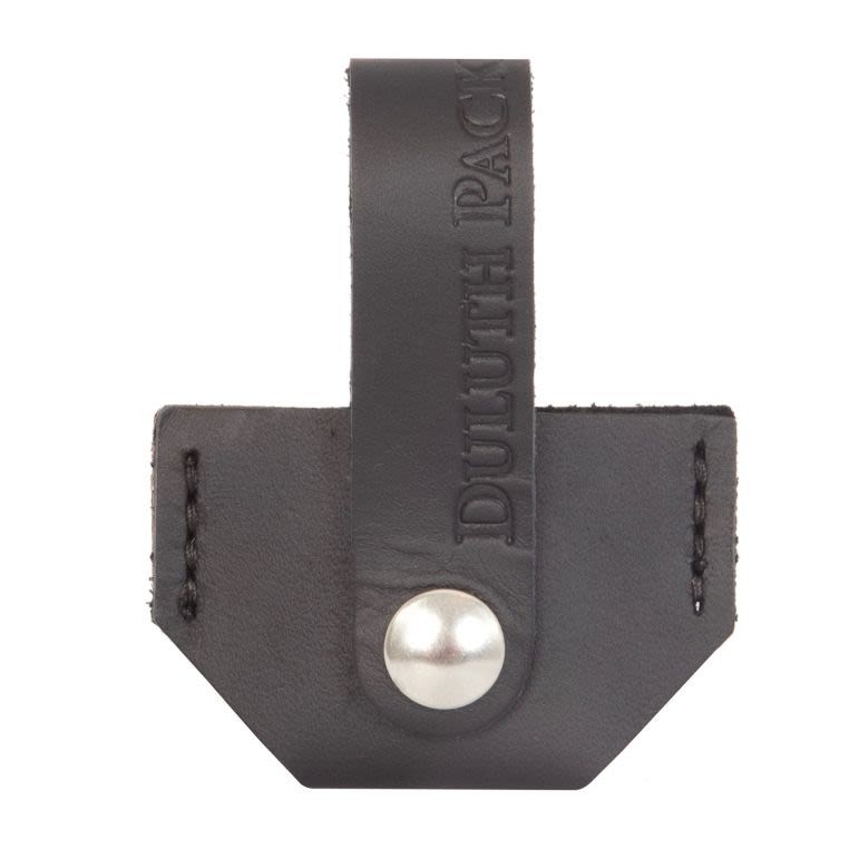 Duluth Pack Leather Snap Card Case, Black