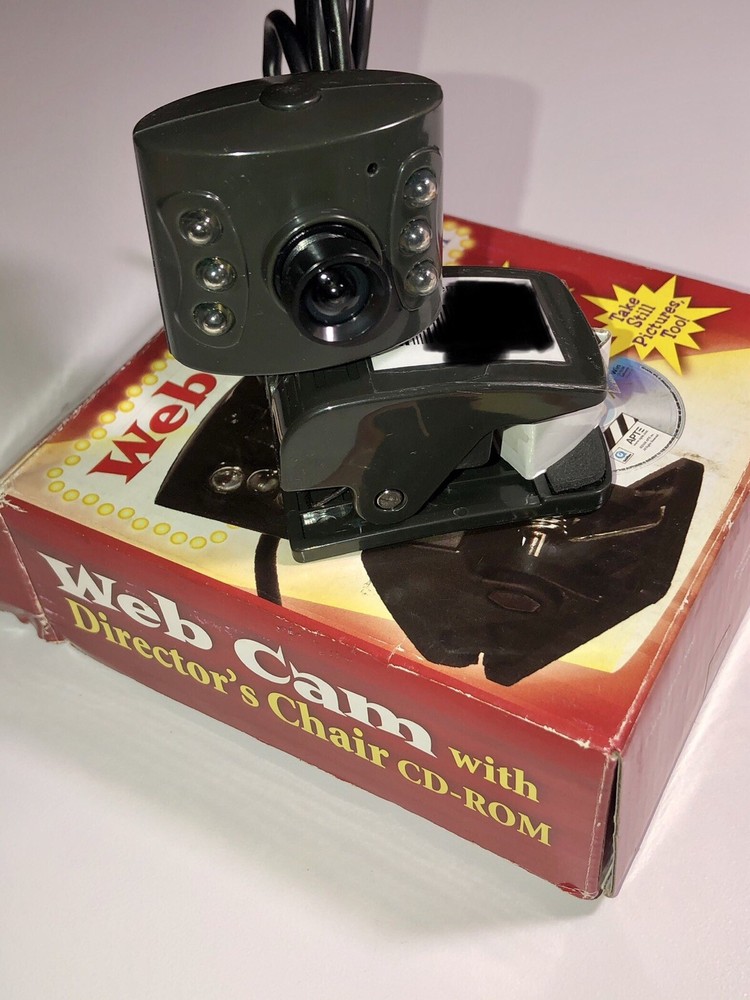 Web Cam With Director’s Chair Cd-rom