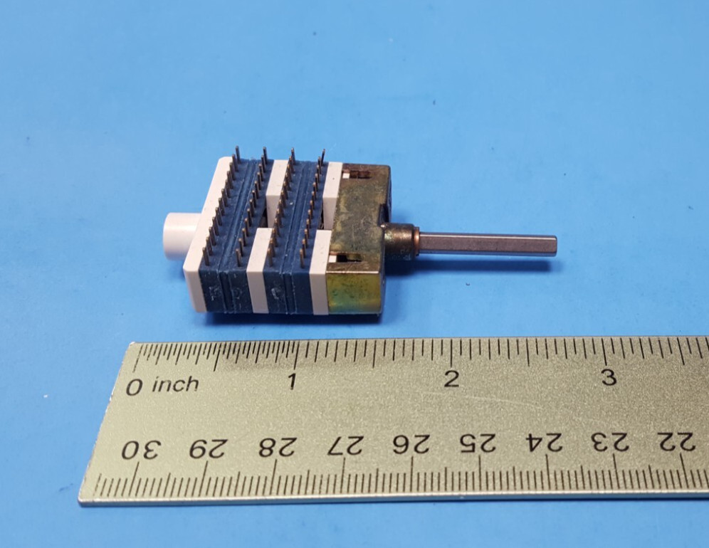 SELECTOR SWITCH, 08-1341, ELMA, Rotary
