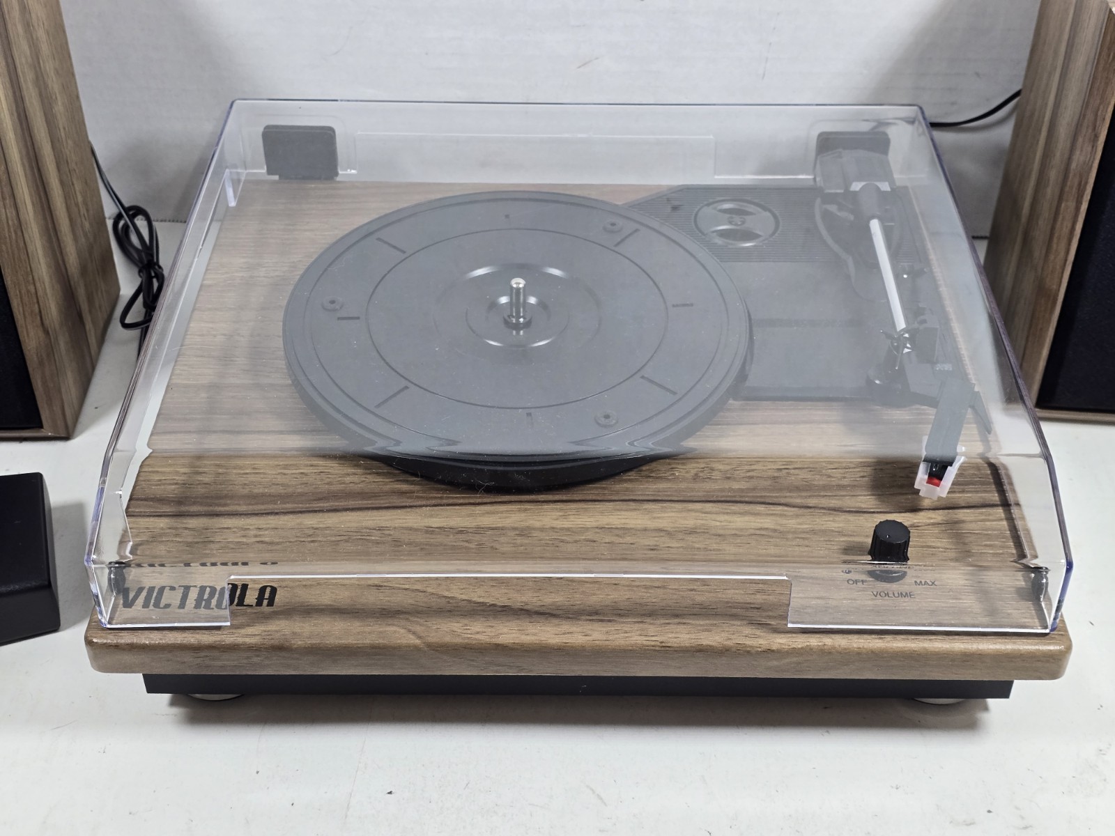 Victrola Montauk VM135 3-Speed Bluetooth Record Player Turntable w/ Speakers