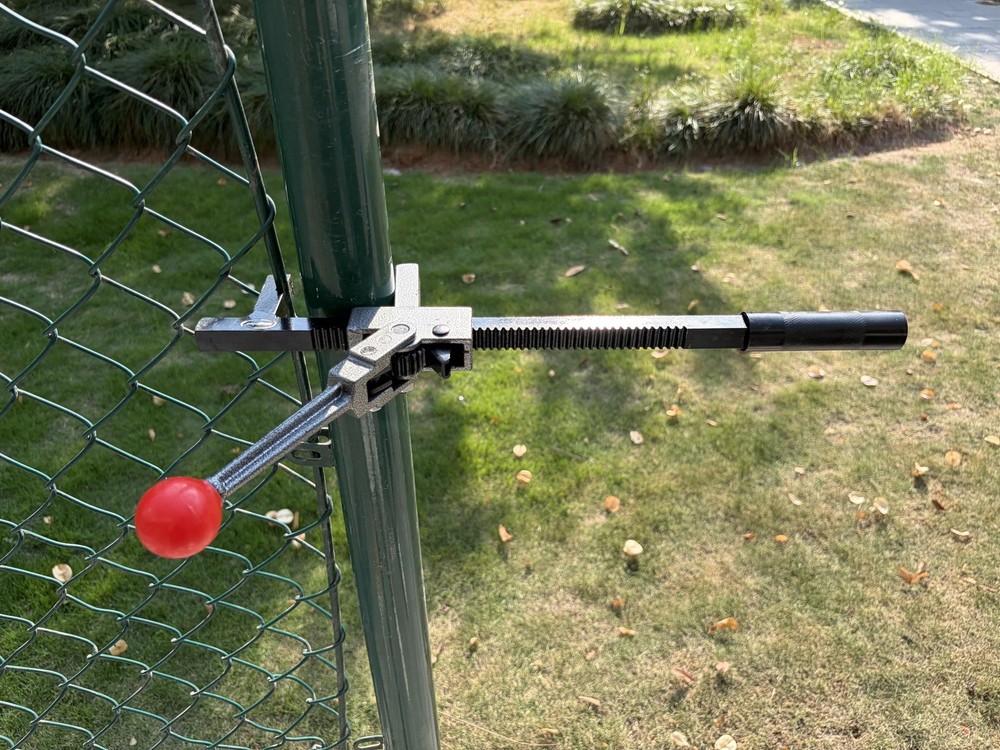 Chain Link Fence Stretcher Tool, Heavy-Duty Puller & Grey