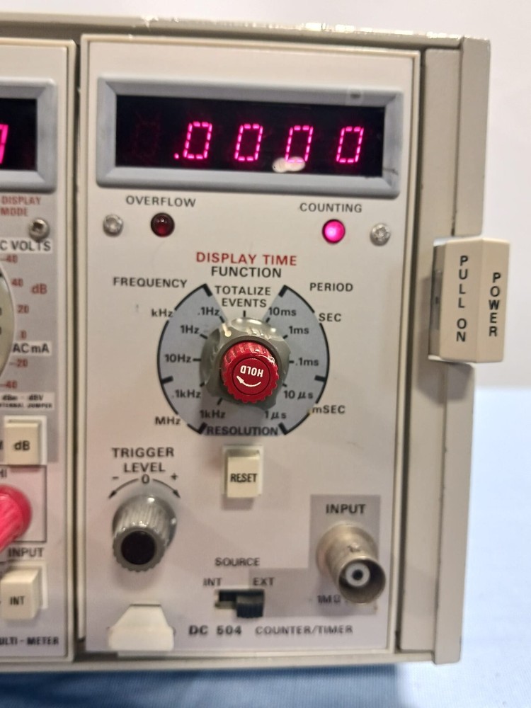 Tektronix TM 504 Unit w/ 2x FG 501 Function Generator, DM 502, DC 504 Modules
