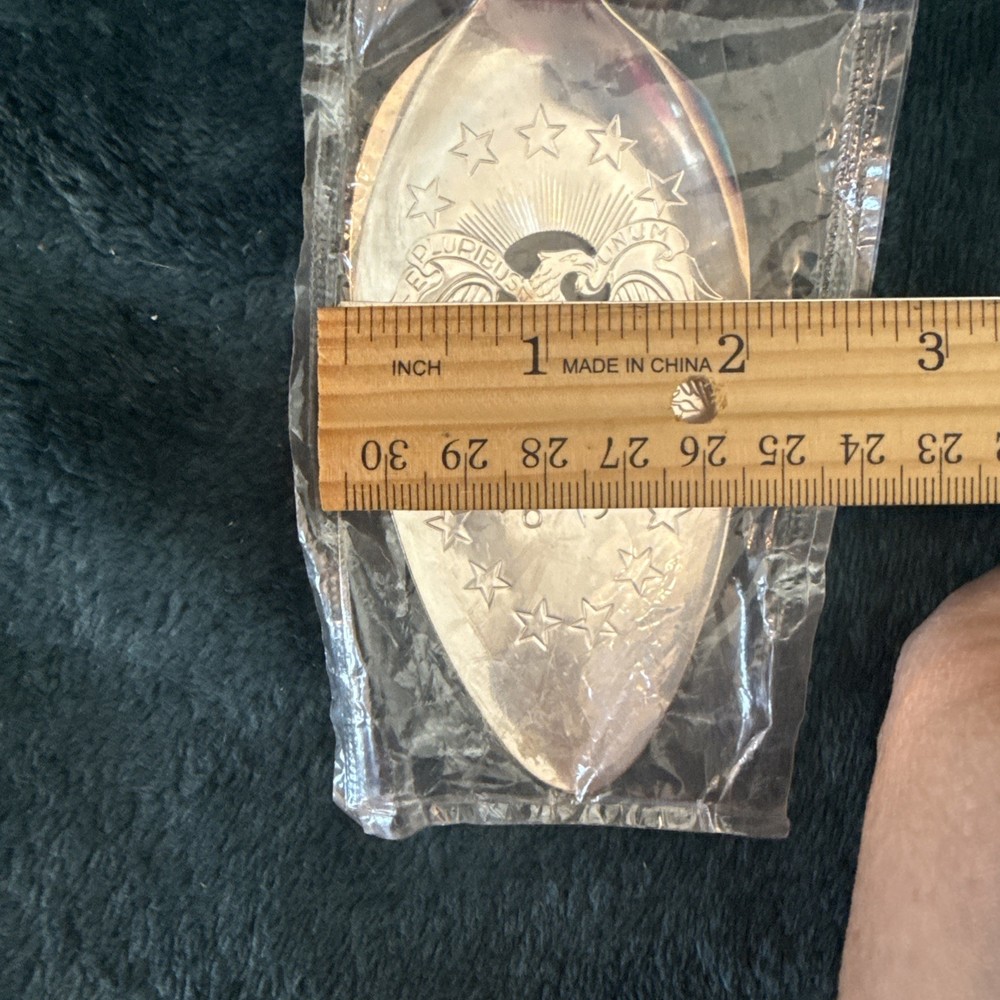 Bicentennial Pie Server 1776-1976 Silver Plated Rogers Oneida Ltd Eagle Motif