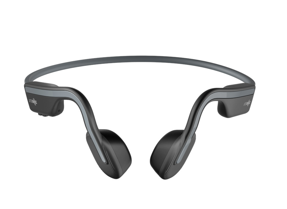 Shokz OpenMove Bone Conduction Open-Ear Wireless Headphones Gray IP55 Brand New