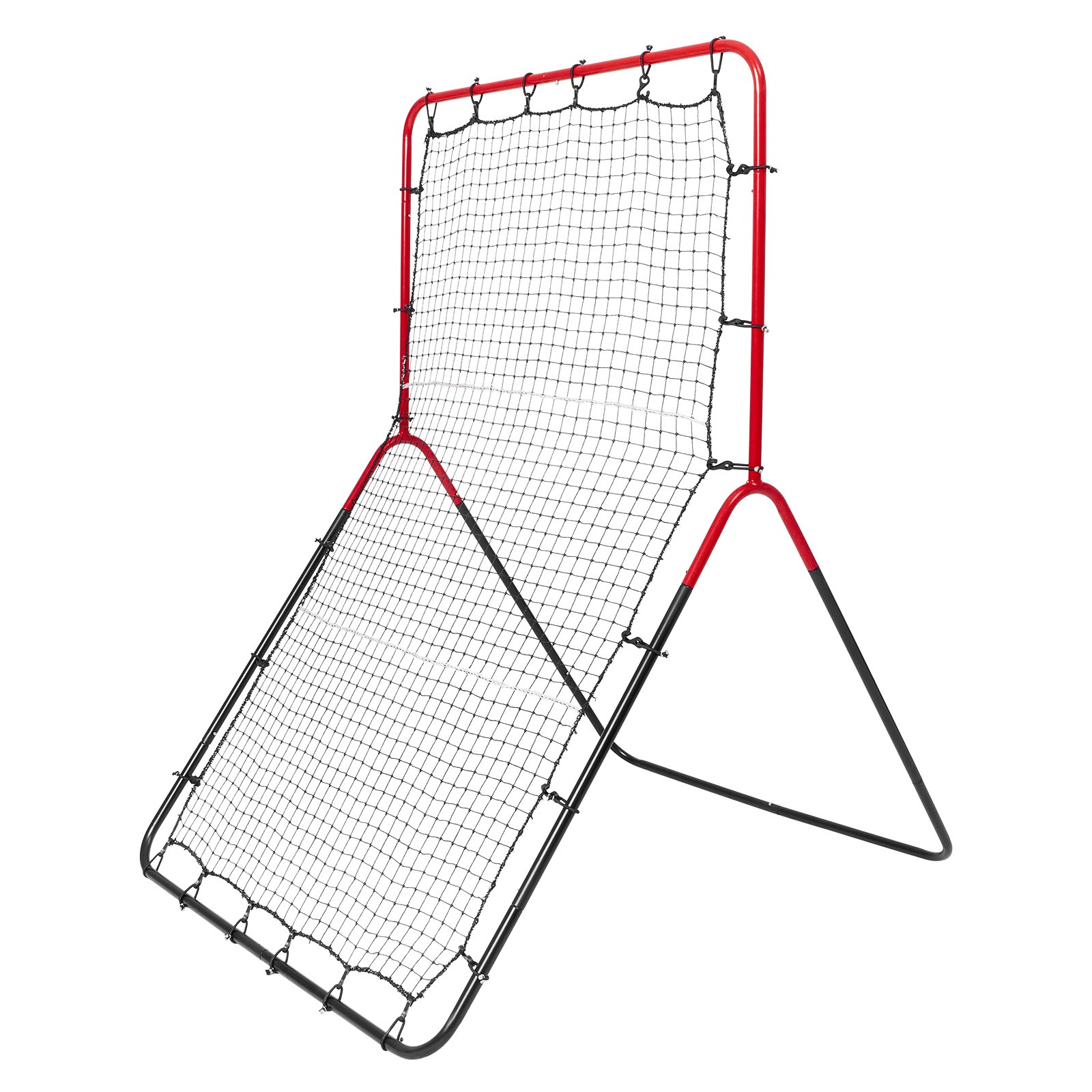 VEVOR Baseball And Softball Rebounder Net 3x4.5 ft PitchBack 3-Way Trainer