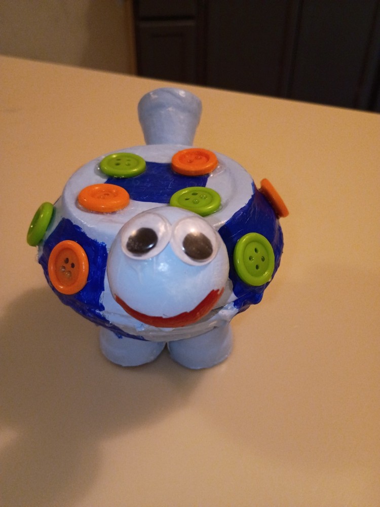 Handmade Blue Baby Turtle