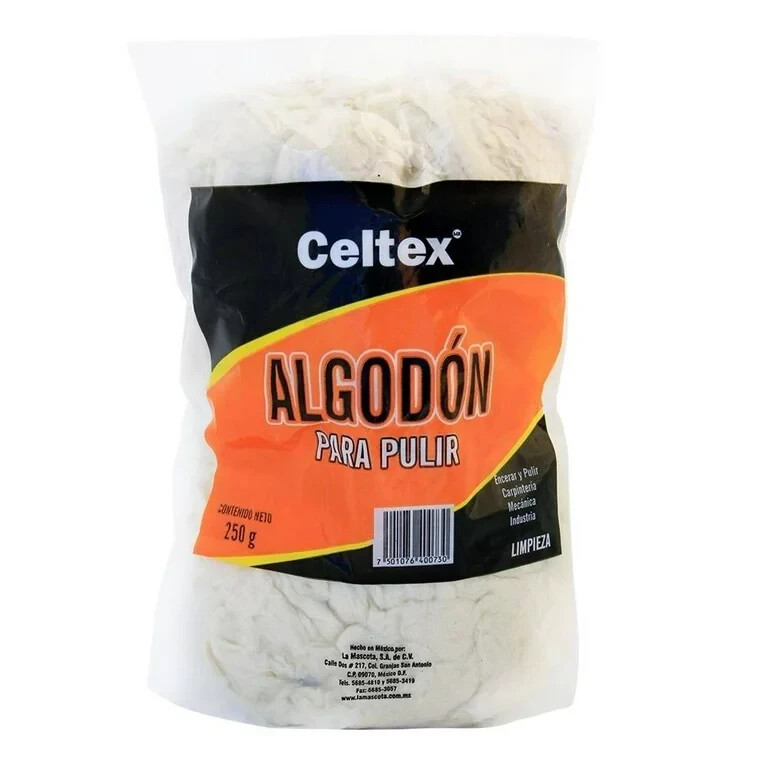 Celtex Algodón para  Pulir 250 g
