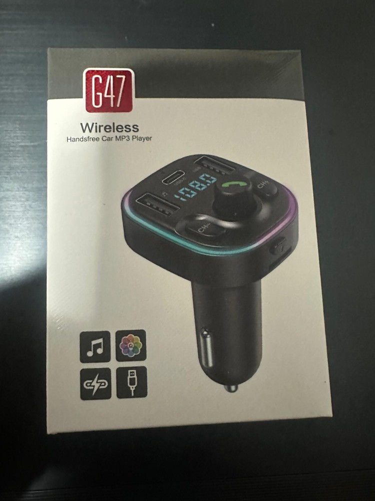 Bluetooth5.0 Dual UsB Car Wireless Handfree Car MP3 Player-Wireless bluetooth