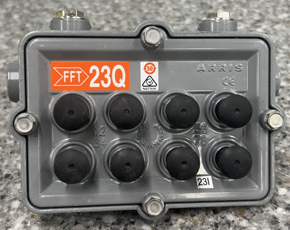 As Seen Arris FFT8-23Q/U Cable tap