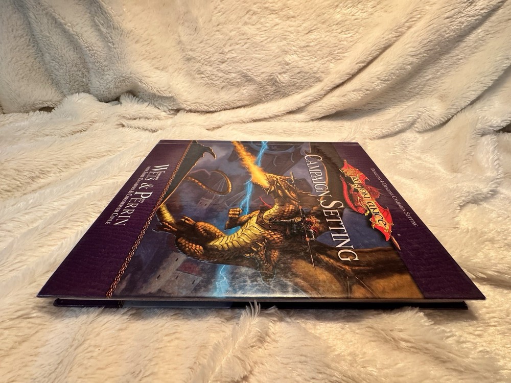 Dragonlance Campaign Setting Rulebook D&D RPG 2003 WOTC Book