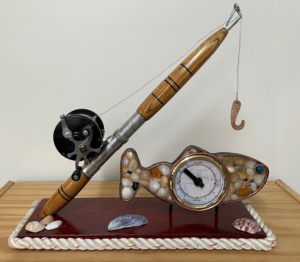 Fishing Pole Tide Clock