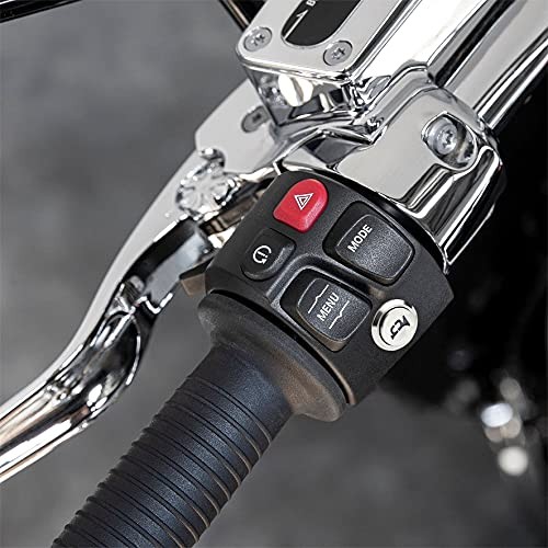 16mm 12V Momentary Speaker Horn Push Button Toggle Switch Red/ Silver Shell