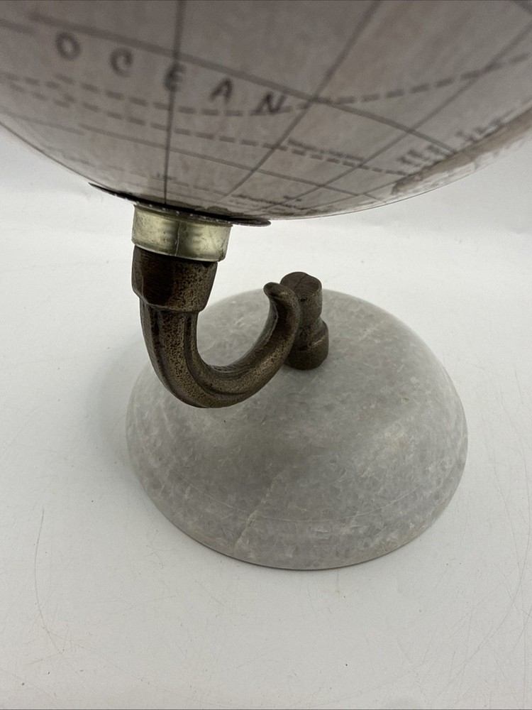 Small Spinning Globe Table Decor Home Decorations Accessory Desk Bookcase
